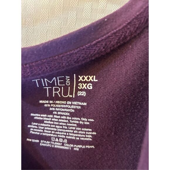 2 Time & Tru 3x dresses Dark Purple and Pink rn# 52469 - Picture 2 of 4